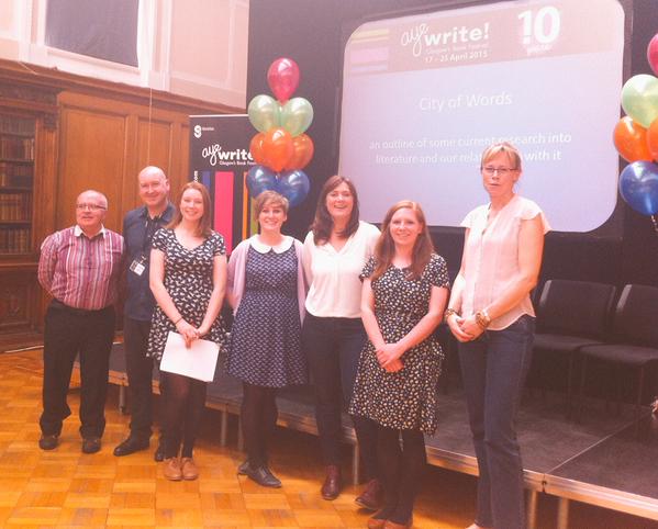 PhD Researchers at AyeWrite! City of Words